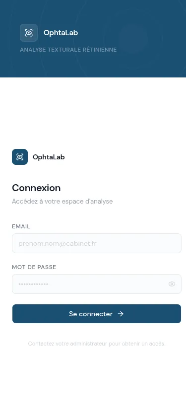 La connexion sur téléphone